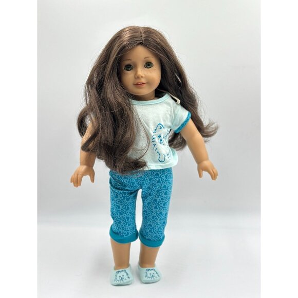 Retired American Girl Doll Just Like You 55 Brown Hair...